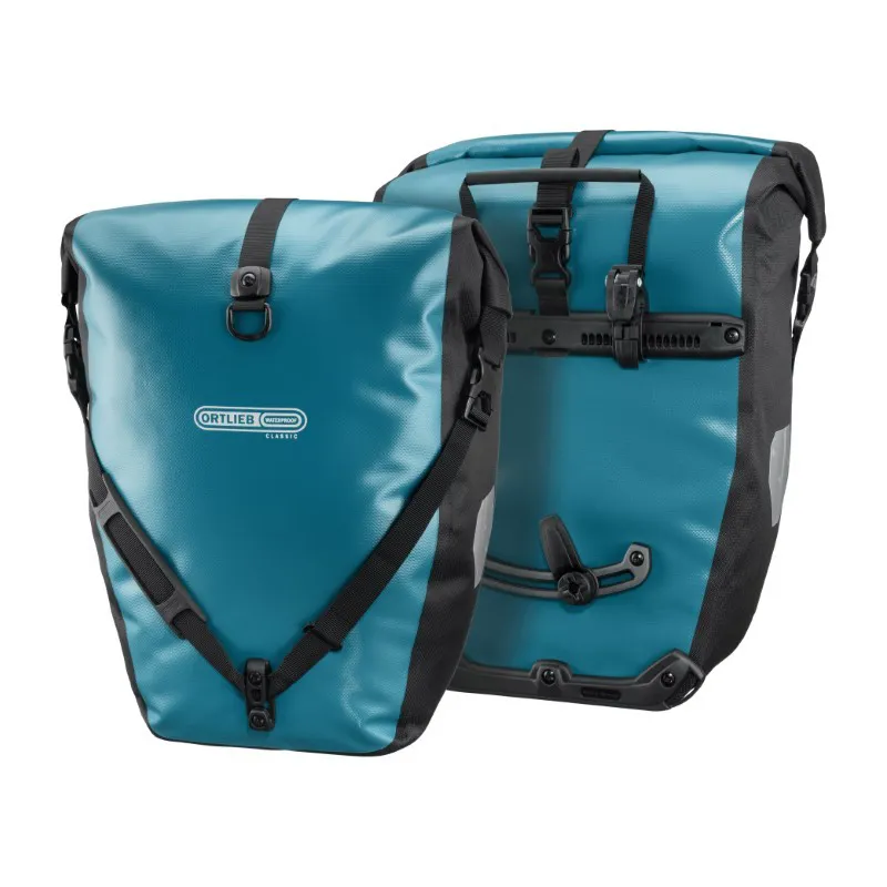 Ortlieb Back Roller Classic Pannier Bags in Petrol Blue